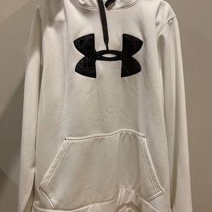 White Under Armour Hoodie Sweatshirt Adult XL